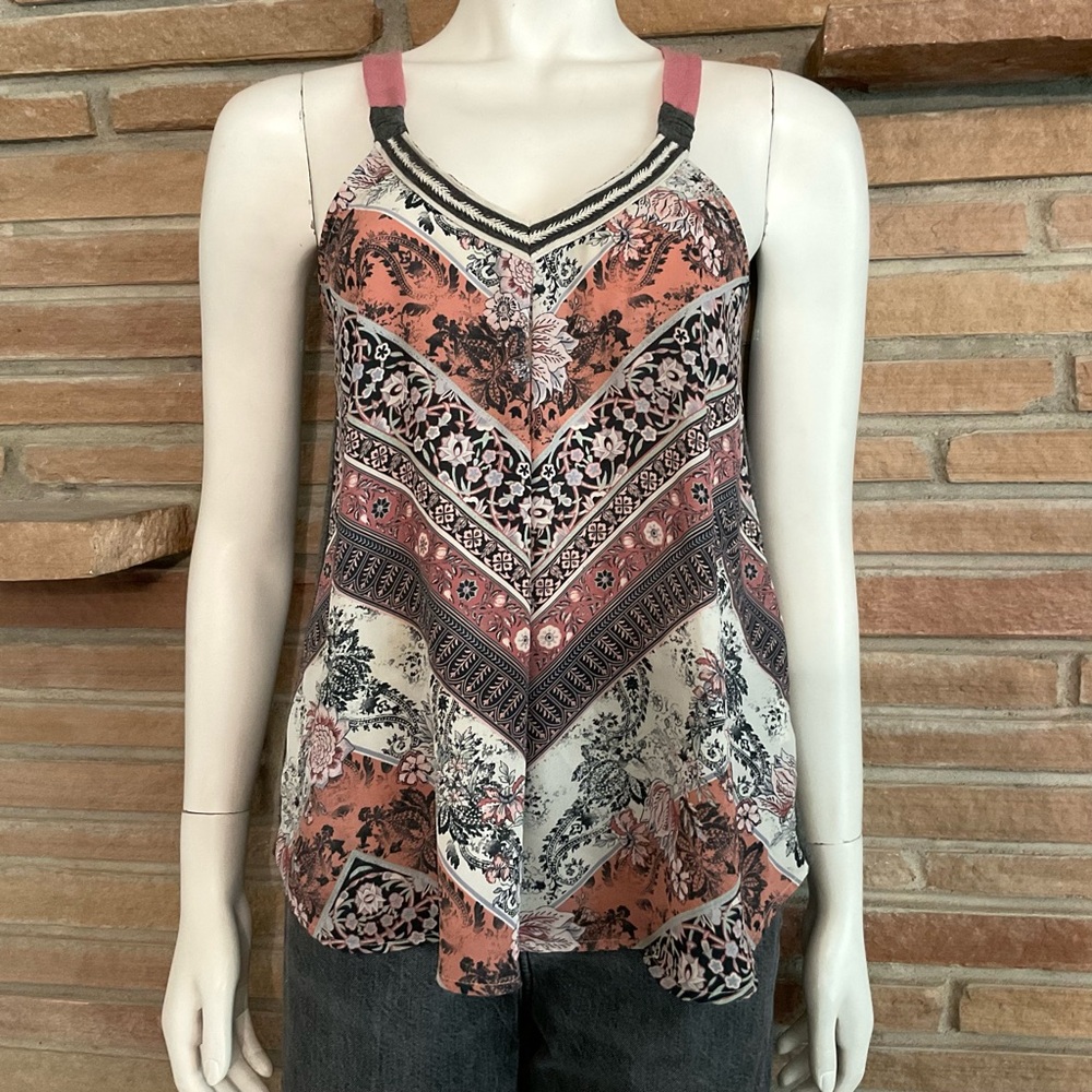 Rewind Flowy Cottagecore Tank Medium
